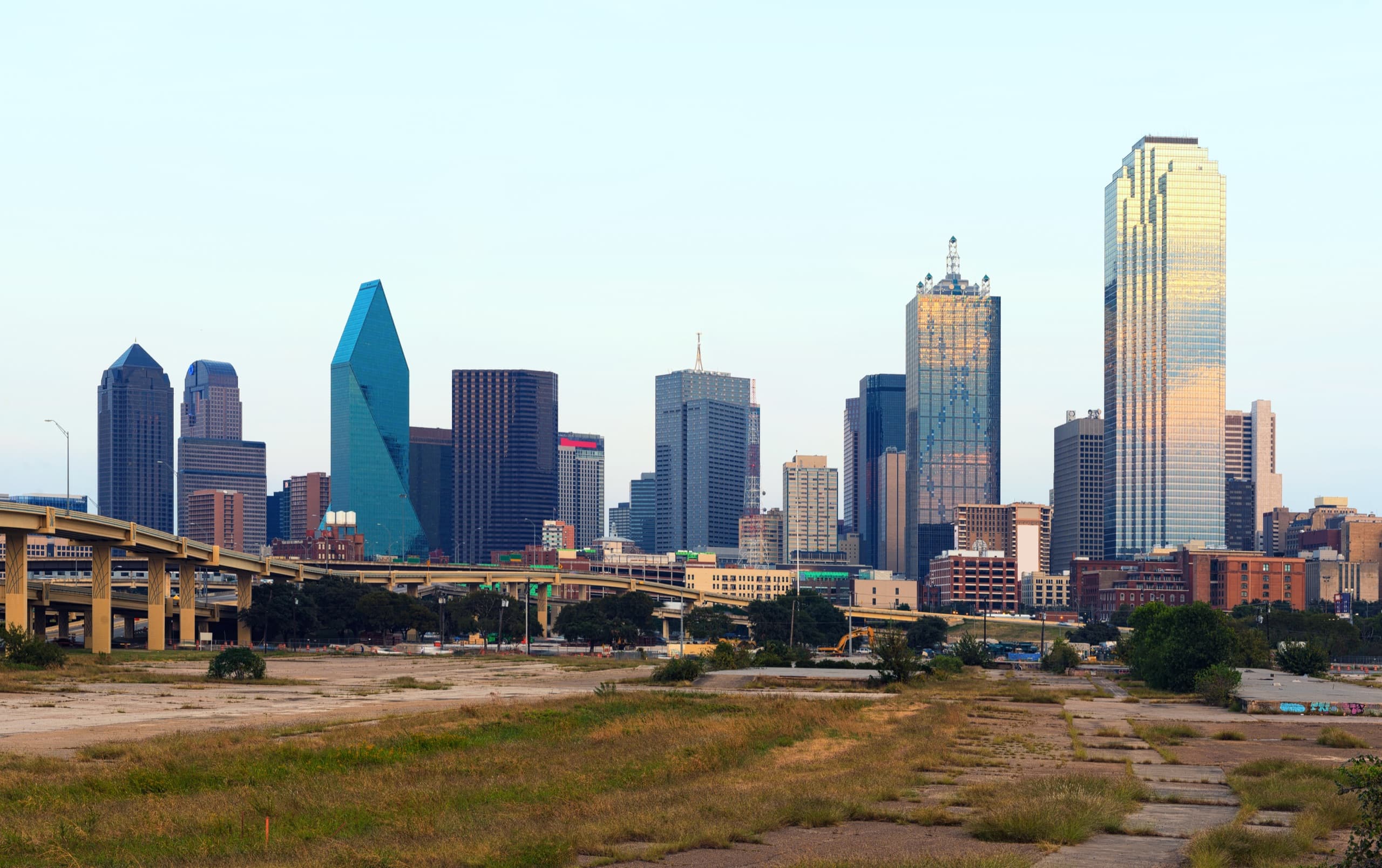 Skyscrapers in downtown Dallas