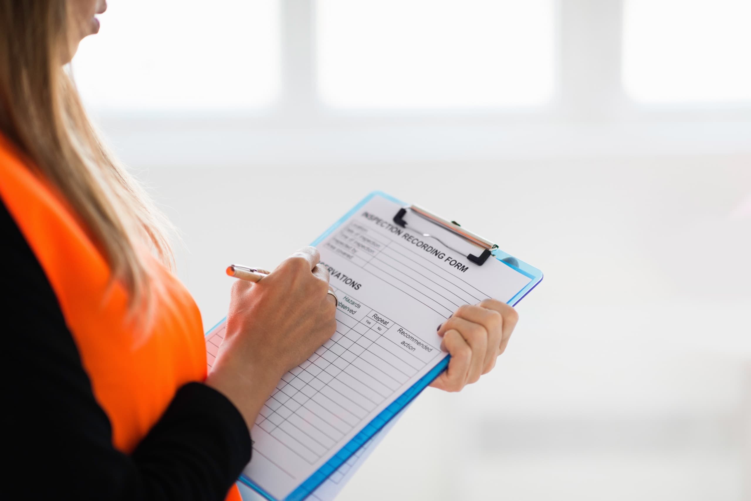 Property inspection walkthrough
